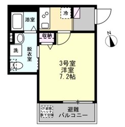 ベイルーム横須賀フローレンスの物件間取画像